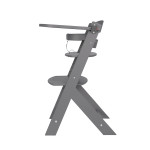 Kikka Boo Ξύλινο καρεκλάκι φαγητού Nordy Dark Grey 31004010187 Kikka Boo Ξύλινο καρεκλάκι φαγητού Nordy Dark Grey 31004010187