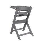 Kikka Boo Ξύλινο καρεκλάκι φαγητού Nordy Dark Grey 31004010187 Kikka Boo Ξύλινο καρεκλάκι φαγητού Nordy Dark Grey 31004010187