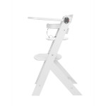 Kikka Boo Ξύλινο καρεκλάκι φαγητού Nordy White 31004010186 Kikka Boo Ξύλινο καρεκλάκι φαγητού Nordy White 31004010186