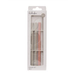 Straw set 3 pcs Platinum Silicone Blush kalamakia 31302050004