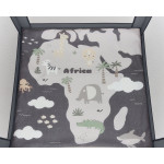 Kikka Boo Πάρκο Enjoy North America Γκρι 2026 31003030018