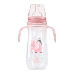 Kikka Boo Μπιμπερό PP 400ml Jingle Jungle Pink 31302020134