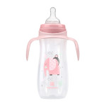 Kikka Boo Μπιμπερό PP 400ml Jingle Jungle Pink 31302020134