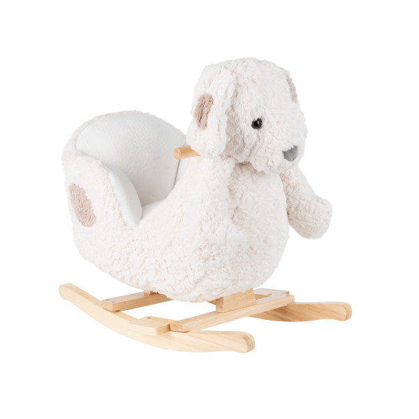 Kikka Boo Κουνιστό παιχνίδι με κάθισμα White Puppy 31201040008