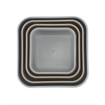 Kikka Boo Φαγητοδοχείο 4pcs Kitty Cat Grey 31302040171