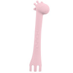 Kikka Boo Κουτάλι Σιλικόνης Giraffe Pink 31302040080