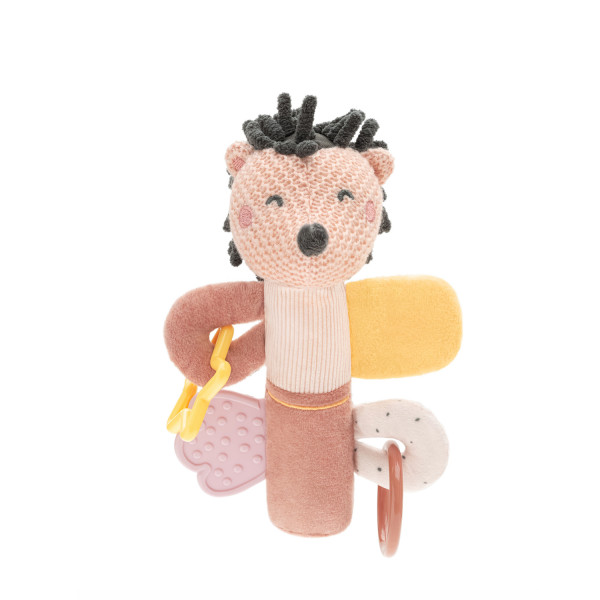 Kikka Boo Κουδουνίστρα-Μασητικό Οδοντοφυΐας Hedge-hugs 31201010418