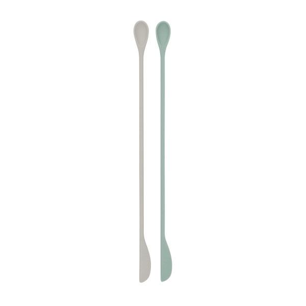 Kikka Boo Σετ κουταλιών ανάδευσης  2τμχ Platinum Silicone 31302050011