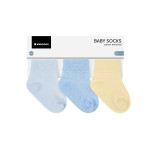 Kikka Boo Κάλτσες για νεογέννητα μωρά 3τμχ 0M Stripy Friends 31110010243