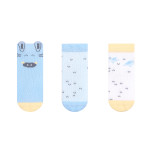Kikka Boo Βρεφικές κάλτσες με 3D αυτάκια Stripy Friends 2-3 ετών 31110010223