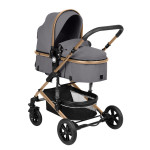 Kikka Boo Καρότσι 3in1 Amaia Light Grey 2024 31001010245 Kikka Boo Καρότσι 3in1 Amaia Light Grey 2024 31001010245