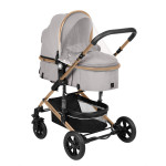 Kikka Boo Καρότσι 3in1 Amaia Light Grey 2024 31001010245 Kikka Boo Καρότσι 3in1 Amaia Light Grey 2024 31001010245