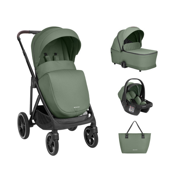 Kikka Boo Ρυθμιζόμενο Καρότσι 3 σε 1 Chiara Army Green 31001010262