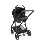 Kikka Boo Πολυκαρότσι  3in1 with carrycot Mia Black 31001010263