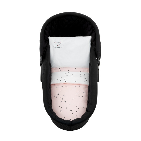 Kikka Boo Σετ Προίκας για Καλαθούνα 6τμχ Bear with me Pink 41101060123