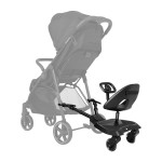 Kikka Boo Τρέιλερ Καροτσιού Για 2o Παιδί Ally XL Black 31001090002