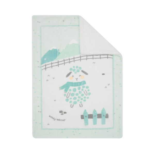 Kikka Boo Κουβέρτα Κούνιας 110x140 Sleepy Sheep 31103020148