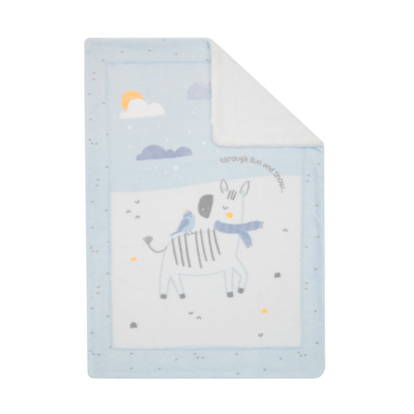 Kikka Boo Κουβέρτα Κούνιας 110x140 cm Stripy Friends 31103020152