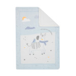 Kikka Boo Κουβέρτα Αγκαλιάς Διπλής Όψεως Fleece/Sherpa 80x110cm Stripy Friends 31103020153