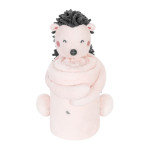 Kikka Boo Κουβέρτα Αγκαλιάς & Λίκνου Βελουτέ 70x100cm Hedge-hugs 31103020164