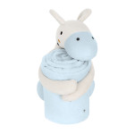 Kikka Boo Κουβέρτα Αγκαλιάς & Λίκνου Βελουτέ 70x100cm Stripy Friends 31103020166