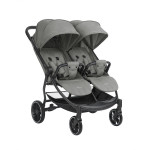Kikka Boo Καρότσι Διδύμων Happy 2 Light Grey 2024 31001040016
