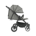 Kikka Boo Καρότσι Διδύμων Happy 2 Light Grey 2024 31001040016