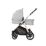 Kikka Boo Πολυκαρότσι 3 in 1 Ugo Light Grey Melange 2020 31001010142