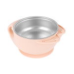 Kikka Boo Ανοξείδωτο μπολ Φαγητού 400ml – Bowl stainless steel Cat Pink 31302040112