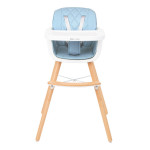 Kikka Boo Καρέκλα Φαγητού Chair Woody Blue 31004010084
