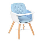 Kikka Boo Καρέκλα Φαγητού Chair Woody Blue 31004010084