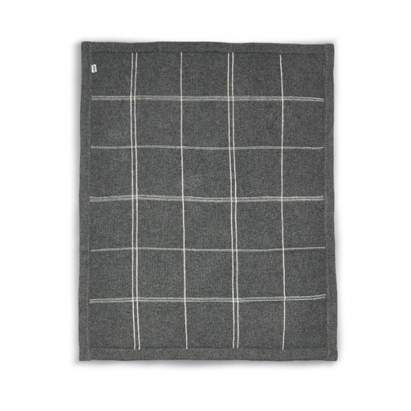 Mamas & Papas Κουβέρτα Πλεκτή 70*90 cm  Grey Check 21180106