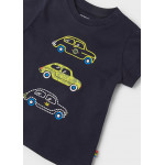 Mayoral Μπλουζα κοντομ "car" ναυτ.μπλε 22-01006-073 1006