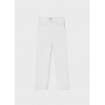 Mayoral Παντελονι cropped σατεν εκρου 22-06567-092 6567