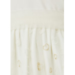 Abel and Lula Φορεμα τουλι κεντητο καρδιες κρεμ 12-05501-002 5501