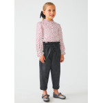 Abel and Lula Παντελονι δερματινη μαυρο 12-05750-002 5750