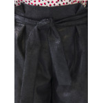 Abel and Lula Παντελονι δερματινη μαυρο 12-05750-002 5750