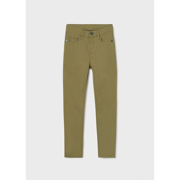 Mayoral Παντελονι 5τσεπο slim fit χακι 23-00520-011 520
