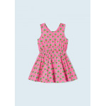 Mayoral Φορεμα σταμπωτο ροζ φουξια 23-03943-026 3943