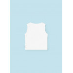 Mayoral Μπλουζα τιραντες summer play λευκο-δυτη 24-01036-040 1036