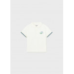 Mayoral Πολο κοντομανικο απλο κρεμ 24-01106-070 1106