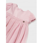 Mayoral Φορεμα τουλι πλισε ροζ 24-01904-065 1904