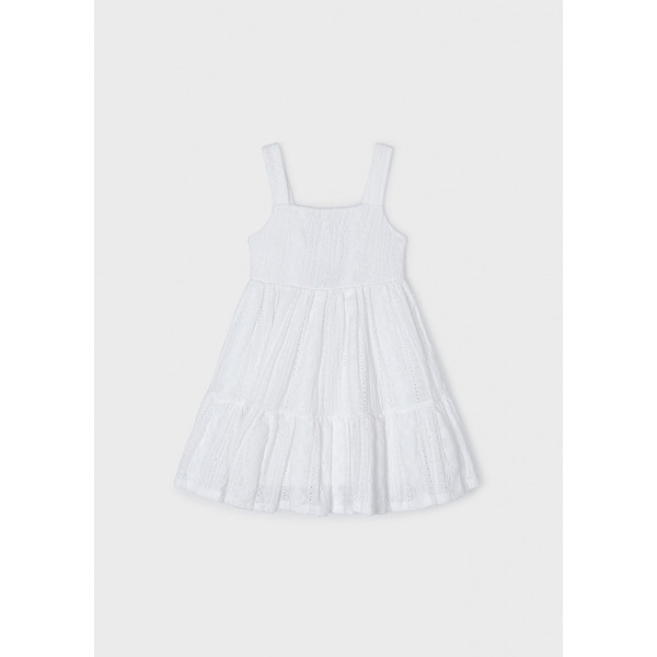 Mayoral Φορεμα μακο φοδραρισμενο λευκο 24-03950-022 3950
