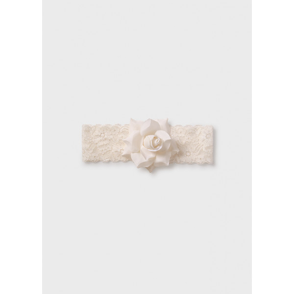 Abel and Lula Κορδελα δαντελα λουλουδια εκρου 24-05428-002 5428