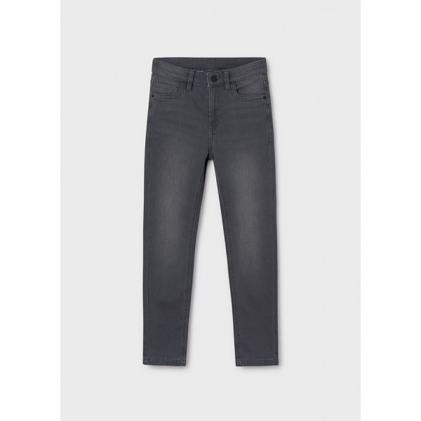 Mayoral Παντελονι soft denim γκρι μεσαι 14-07539-058 7539