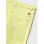 Mayoral Παντελονι καπαρτινε slim fit κιτρινο 25-00506-060 506