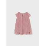 Mayoral Φορεμα τουλι πλισε ροζ 25-01907-016 1907