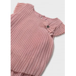 Mayoral Φορεμα τουλι πλισε ροζ 25-01907-016 1907