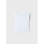 Mayoral Μπλουζα τιραντες συνδυασμενη λευκο 25-03020-094 3020