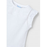 Mayoral Μπλουζα τιραντες συνδυασμενη λευκο 25-03020-094 3020